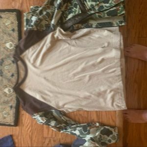 Eddie Bauer 10x camo shirt